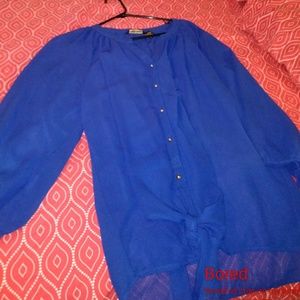 Women's plus spring/summer blouse